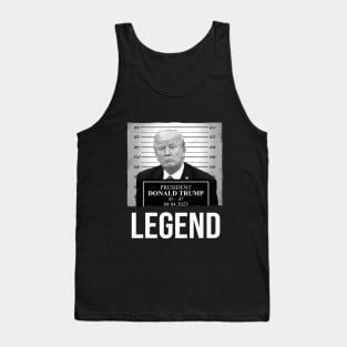 Mugshot 2024 Trump Legend Tank Top